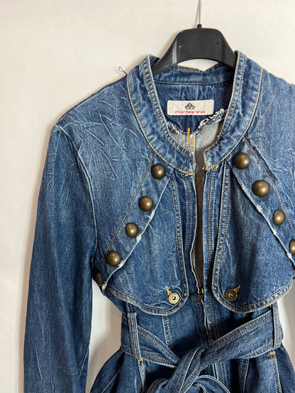 FORNARINA. Chaqueta denim vintage T.M(xs)