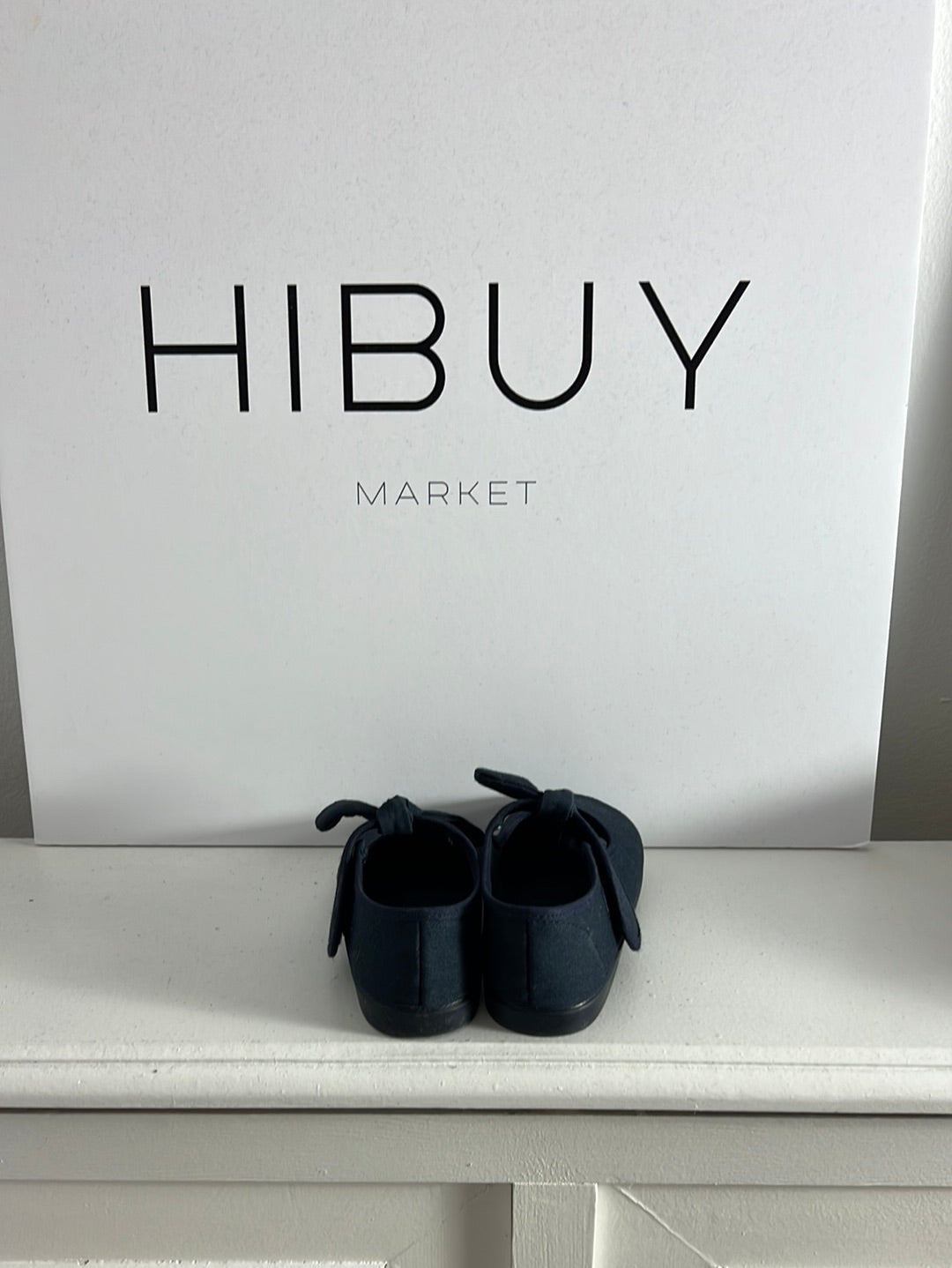 PISAMONAS. Blue bow-knot Mary Janes. Size 25