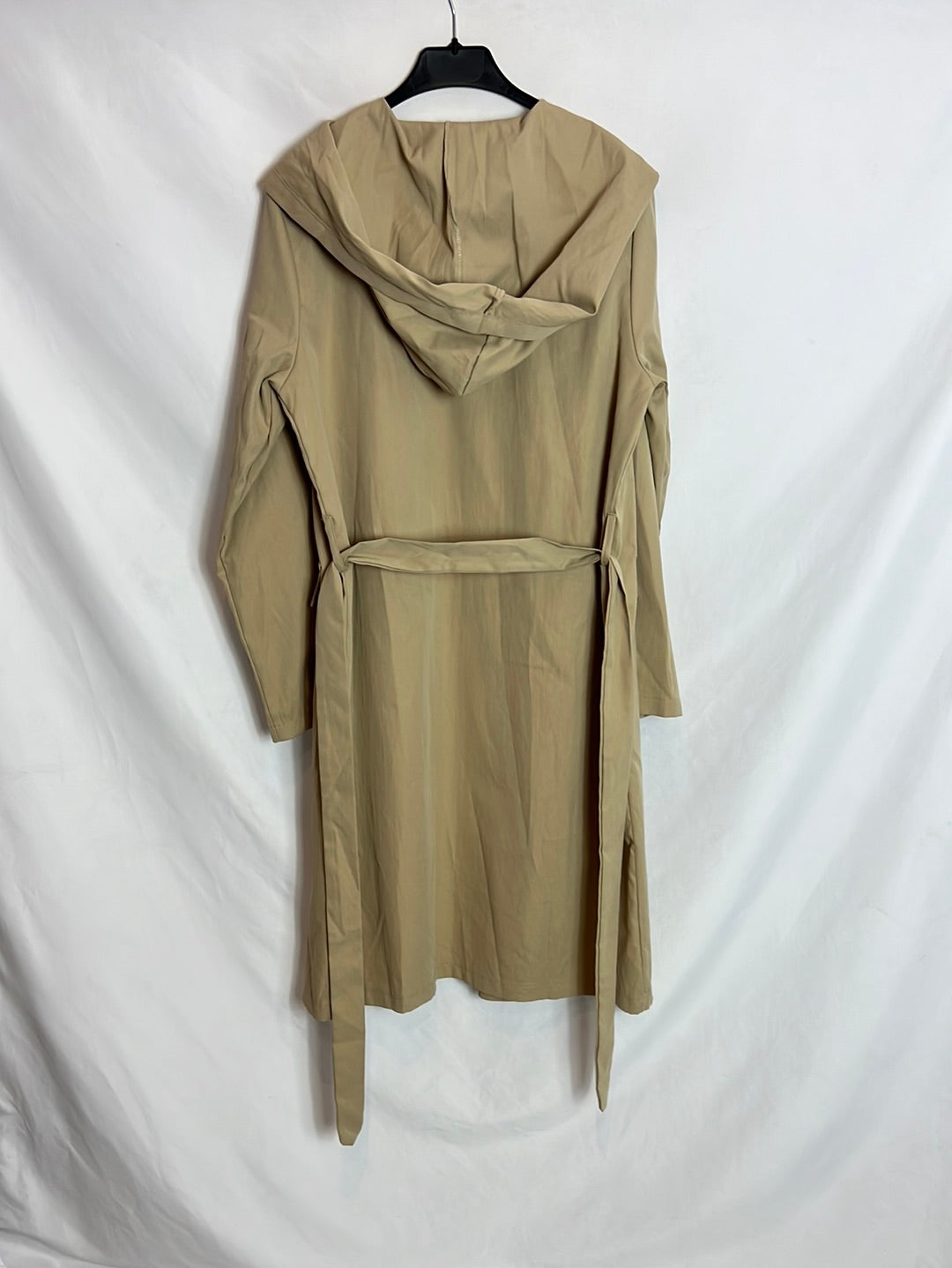 OTRAS. Trench beige fluido TU(S)