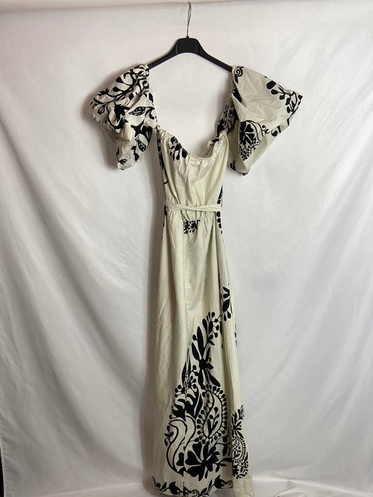 OTHERS. Two-tone printed dress TS/M