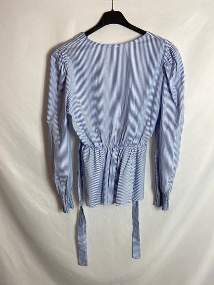 OTHER. Striped top with buckle detail TS/M