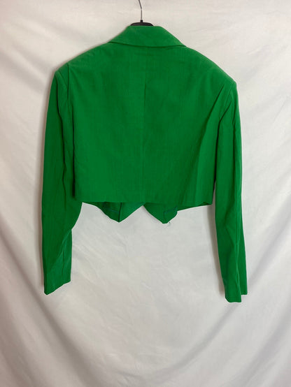 STORETS. Blazer crop Verde. T.S/M