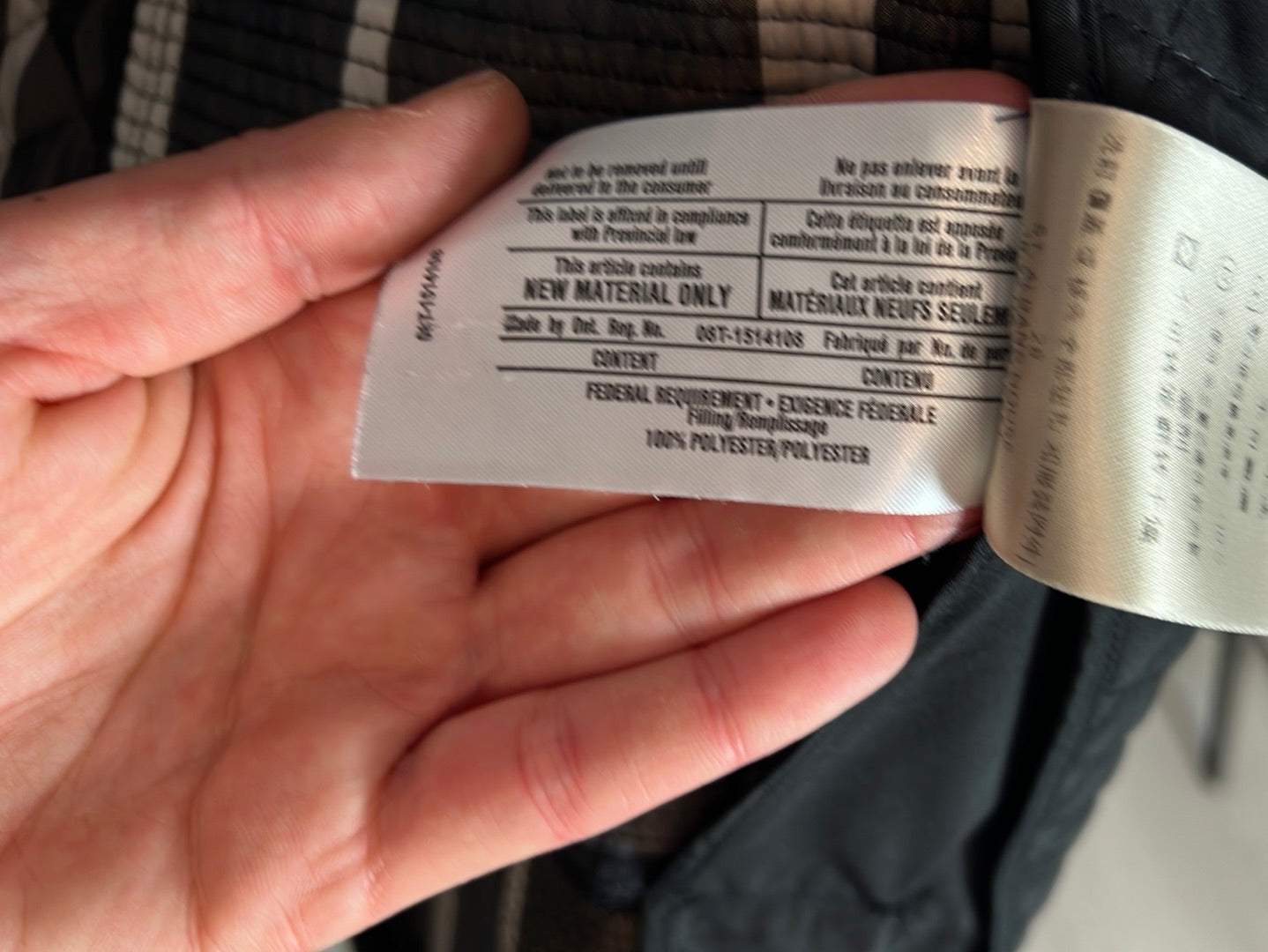 BURBERRY. Gabardina guateada negra. T 36