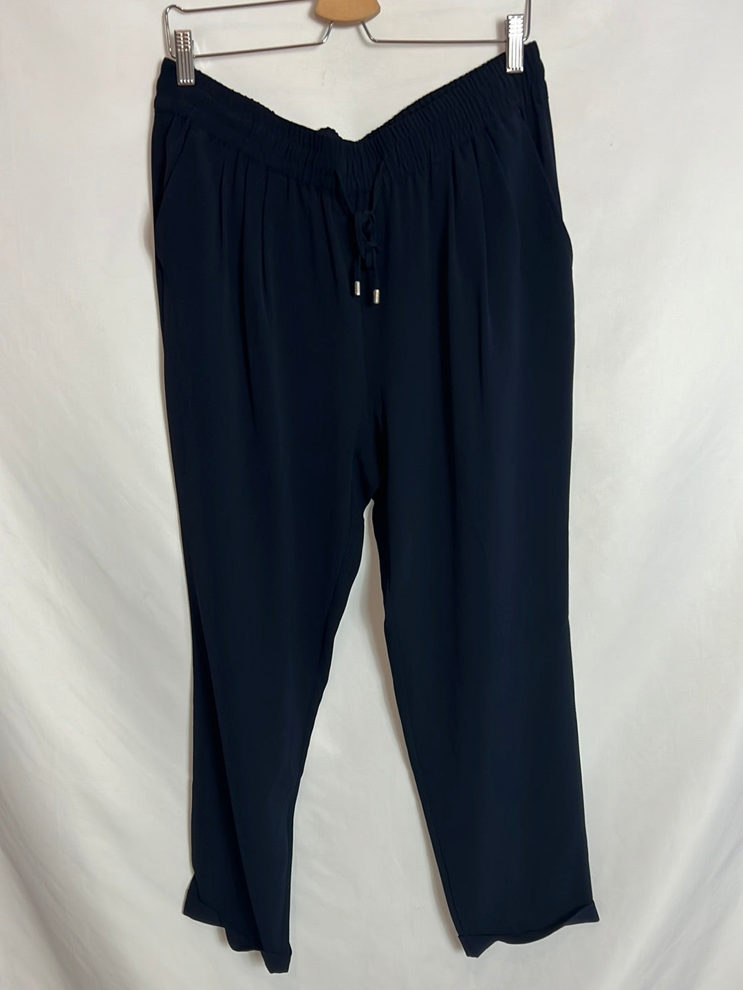 ZARA. Blue flowy trousers. Size XL