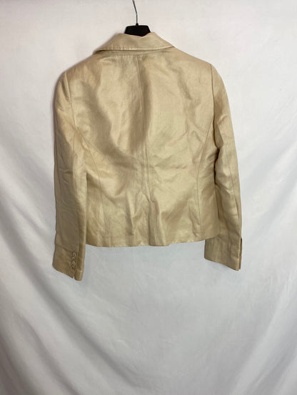 PEDRO DEL HIERRO. Beige vintage jacket. TL