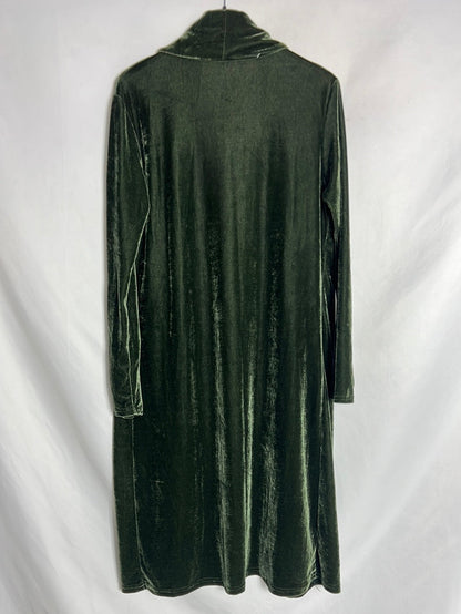 OTRAS. Chaqueta terciopelo verde. TU (S/M)