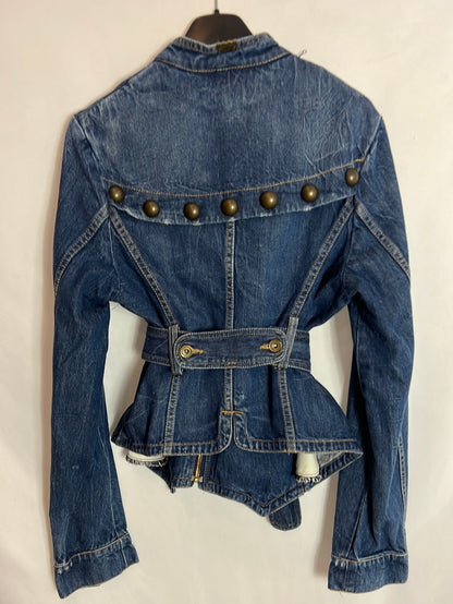 FORNARINA. Chaqueta denim vintage T.M(xs)