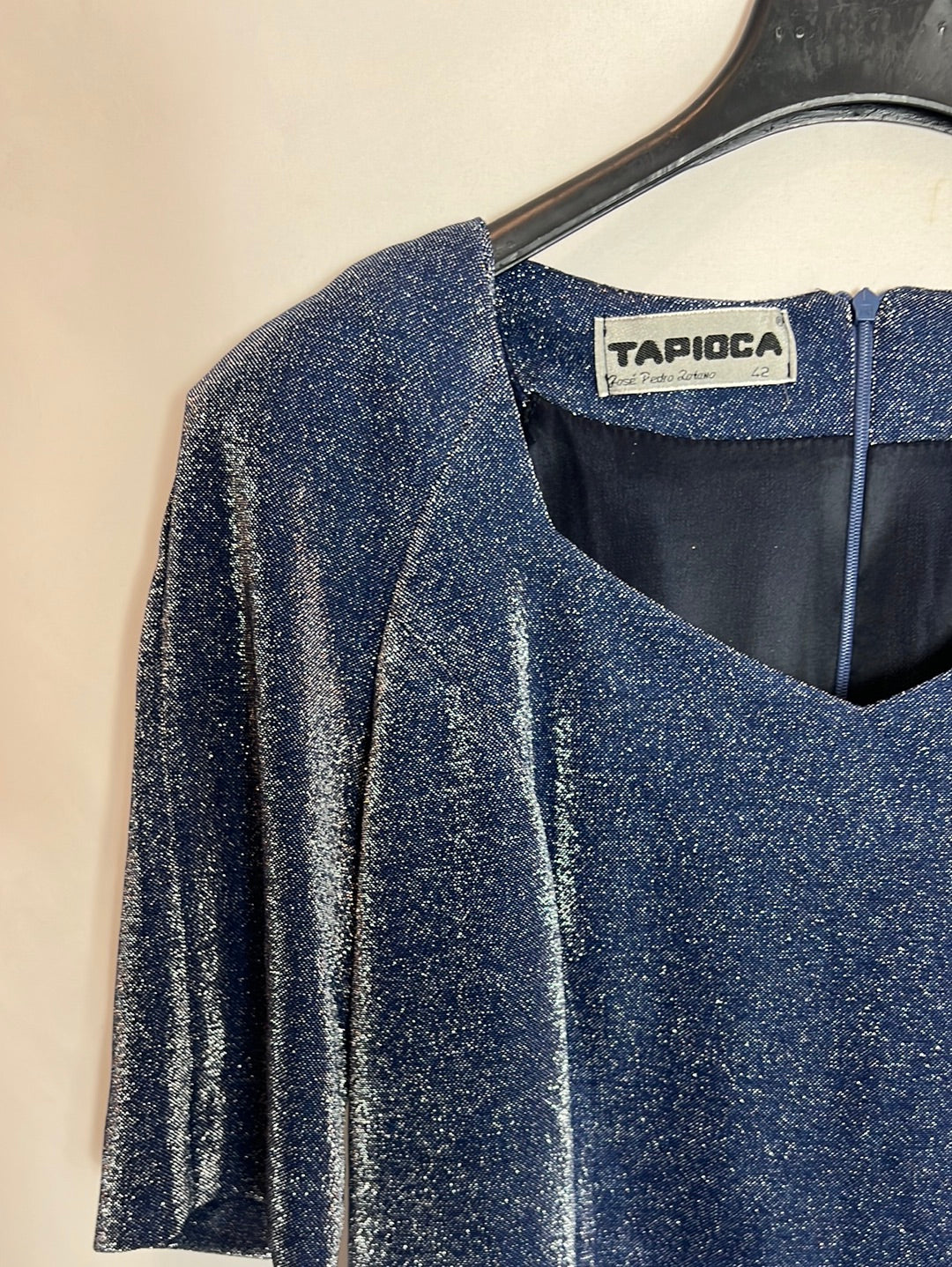 TAPIOCA. Total look azul T.42