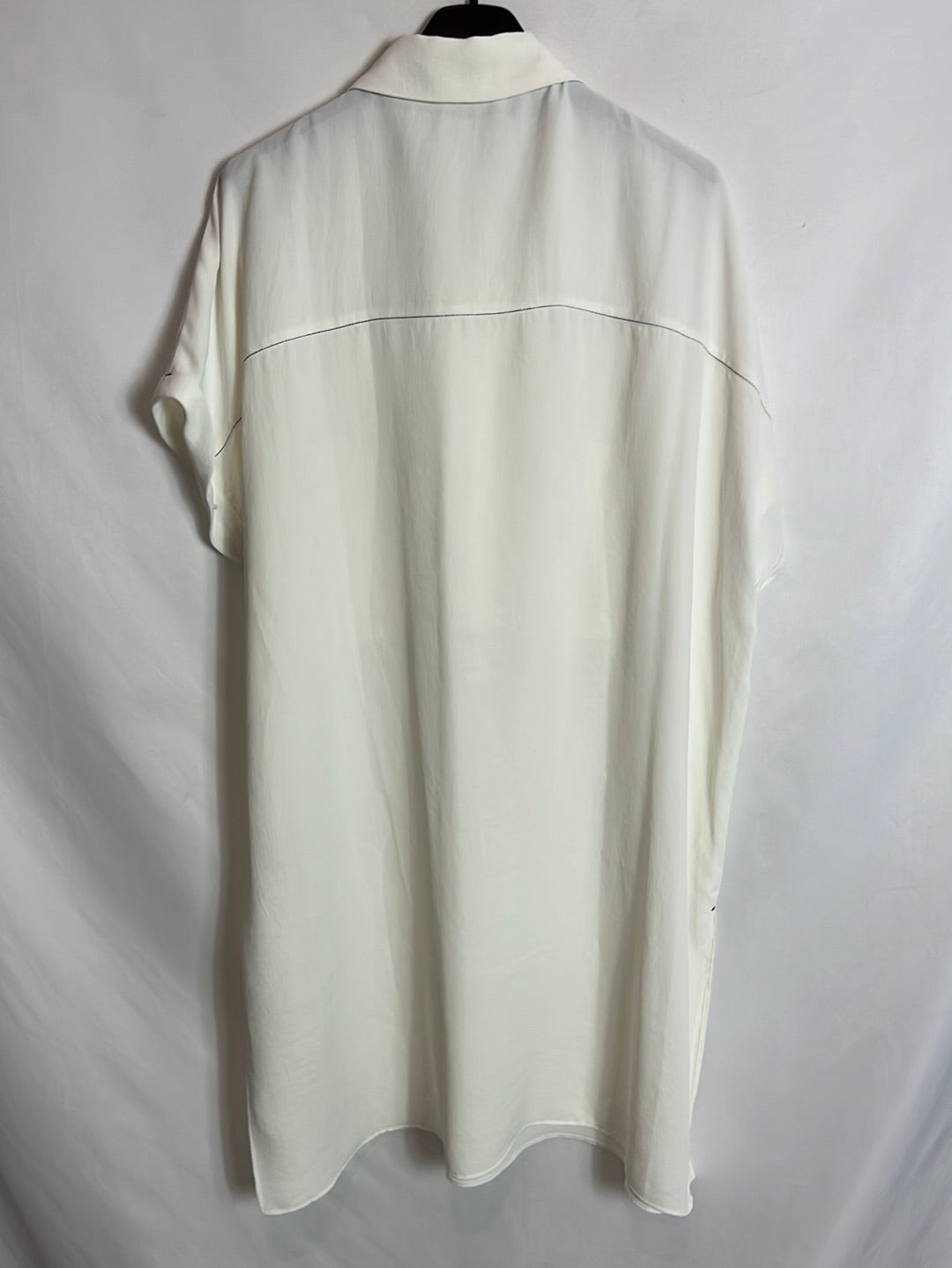 ZARA Long flowing blouse with pockets. Size XL