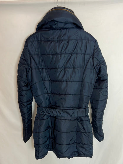 ONLY. Plumas azul cuello T.m