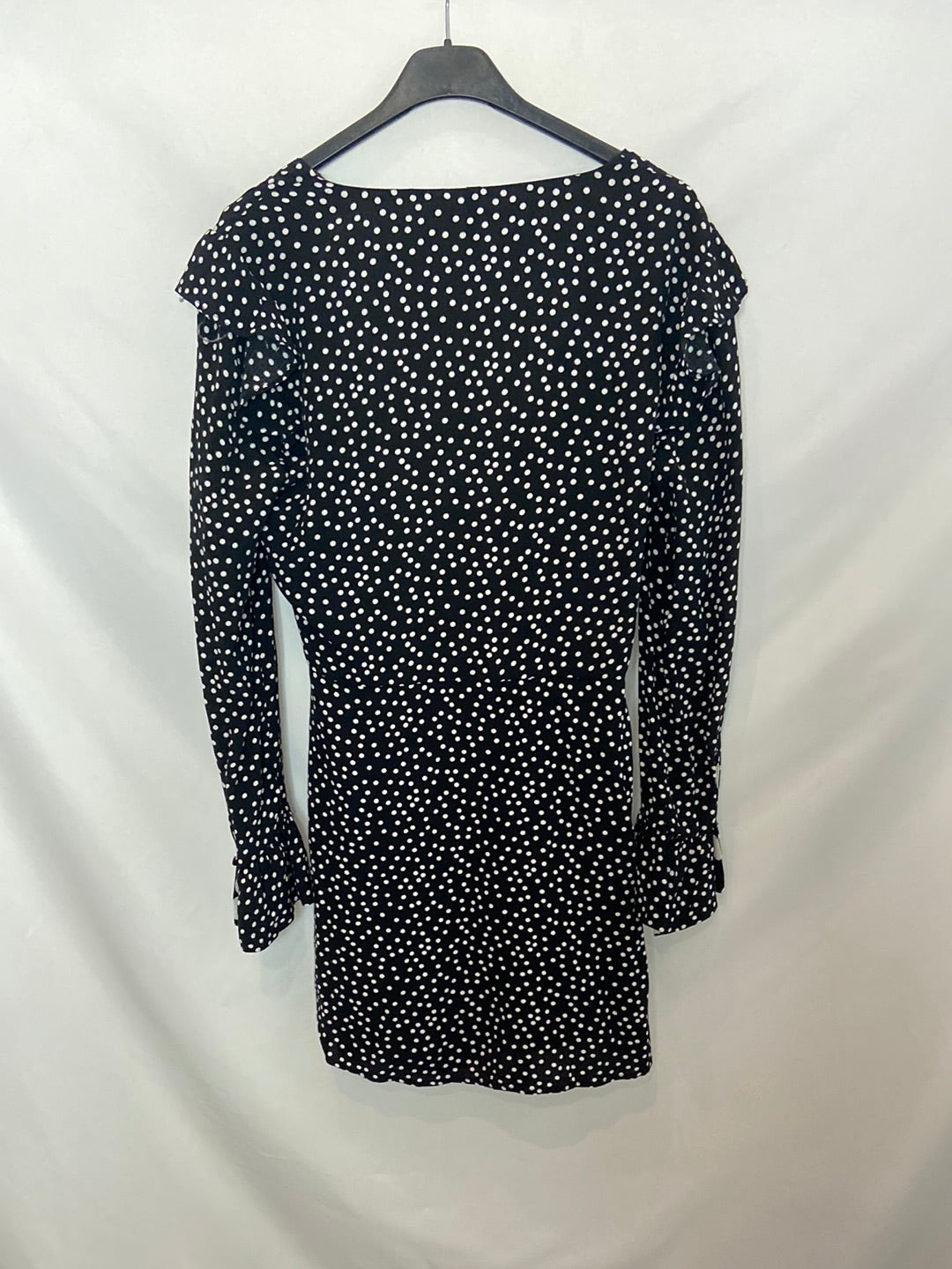 ZARA. Mono negro lunares T.m