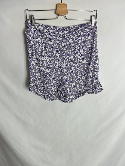 LEFTIES. Falda pantalón estampada. T M