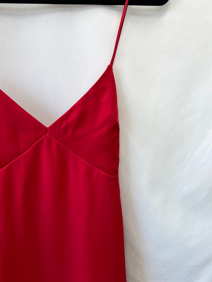 CRISTINA TAMBORERO.Vestido largo fiesta T.38