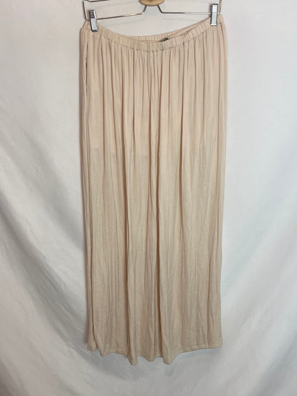 ZARA. Falda larga abertura lateral. T.L