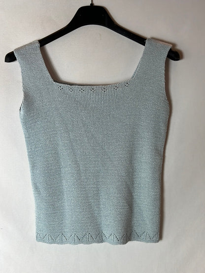 OTHERS. Light blue thread top. S XS