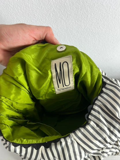 MO BY MARIA ROCA. Bolso tela rayas