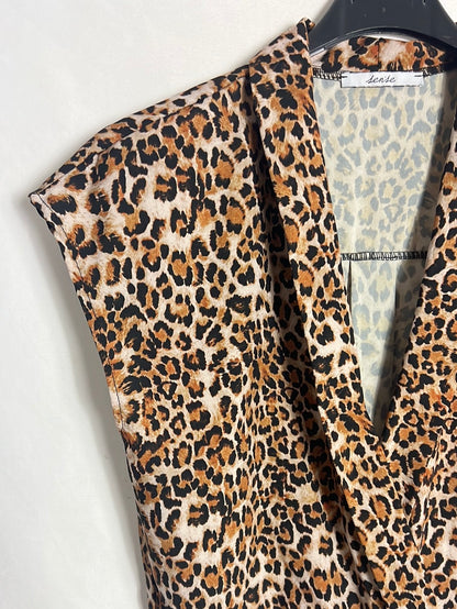SENSE. Body animal print escote. T M