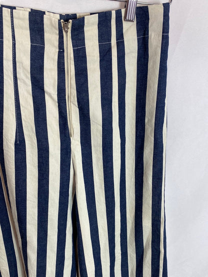 OTHERS. Striped straight-leg trousers. TS