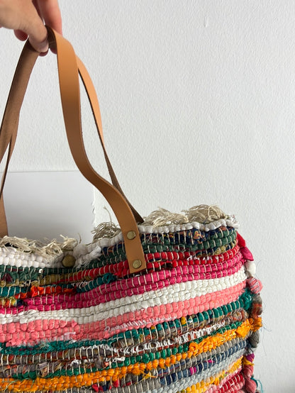 OTRAS. Bolso shopper colores textura