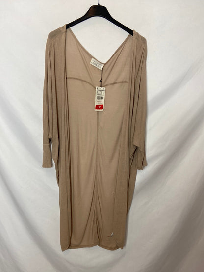 ZARA. Thin beige cardigan T. L