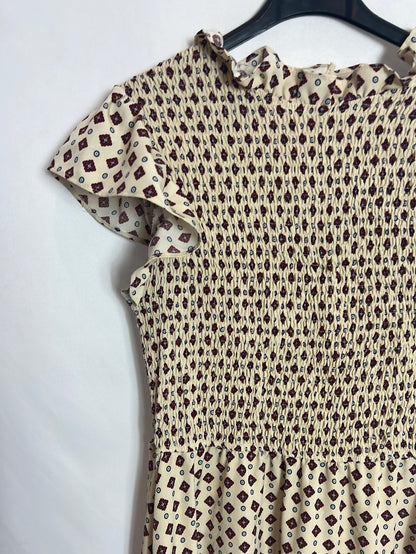 OTHER. Printed satin midi dress. TS