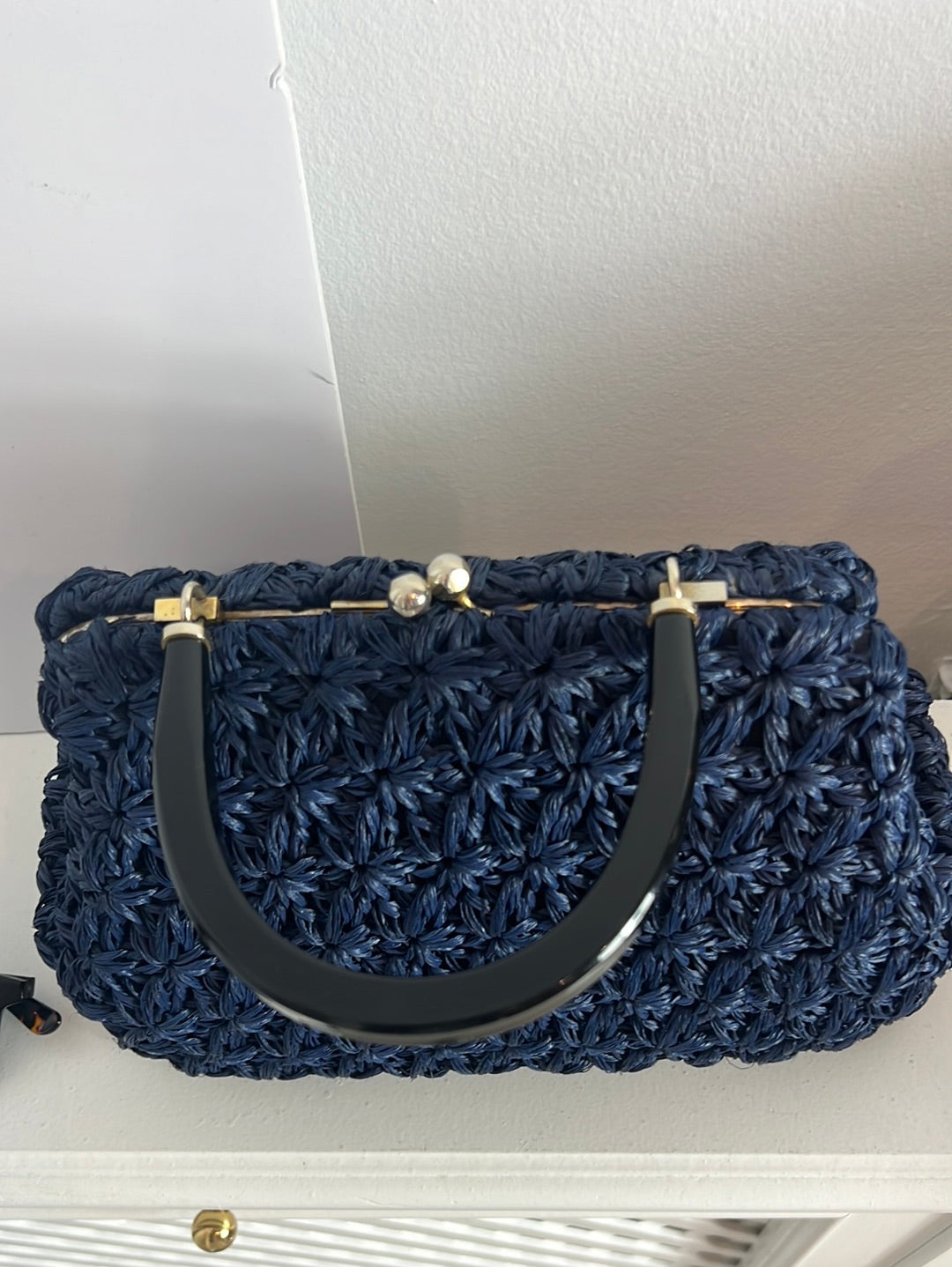 OTRAS. Bolso flores croché