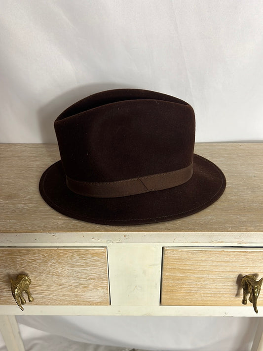 C&amp;S. Brown felt hat. YOUR