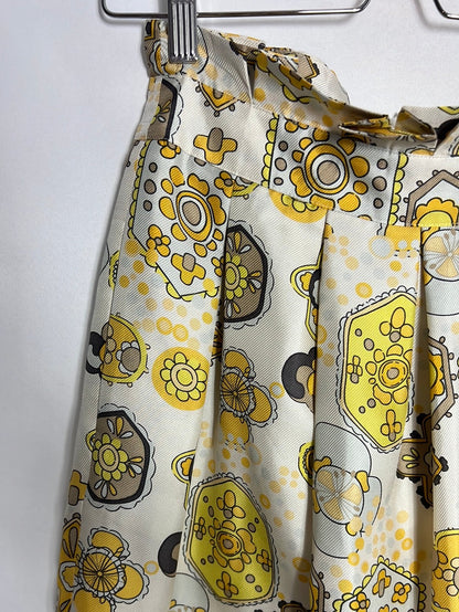 SEE BY CHLOÉ. Falda corta estampada. T 40