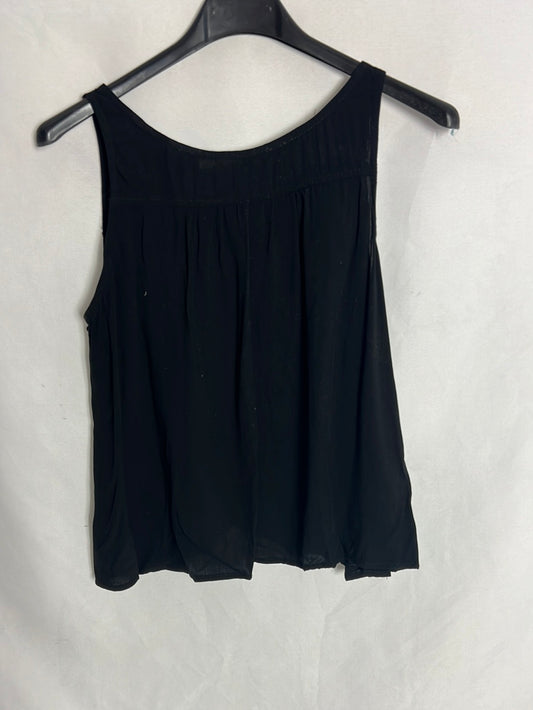 NAËLLE. Flowy black top. TS