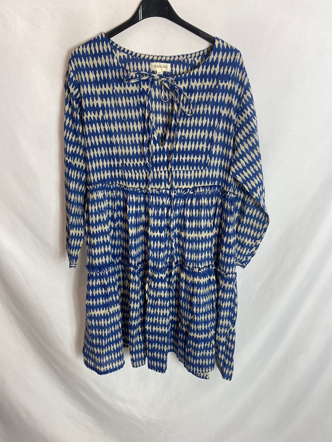 BABBAKI. Short printed dress TM/L