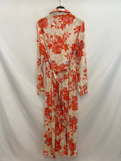 ESCANDELLE. Long printed shirt dress TS