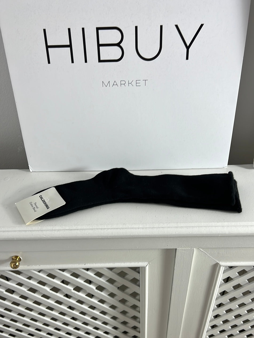 CALZEDONIA. Calcetines negros gruesos. T35-39