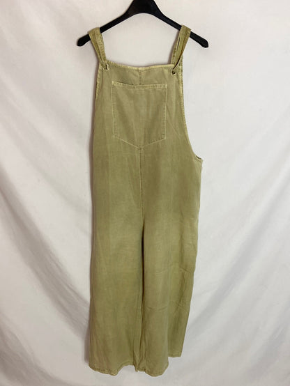 ZARA.Peto beige fluido T.l