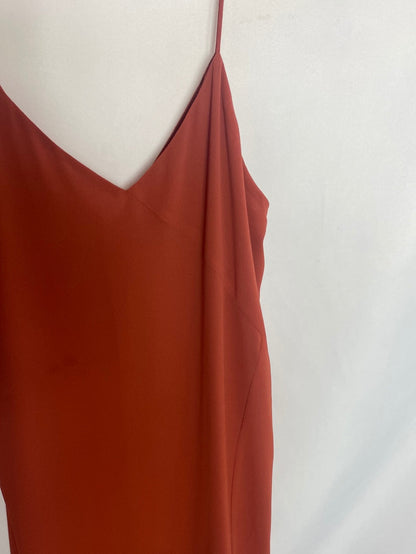 BIMANI. Flowy strapless dress. TL