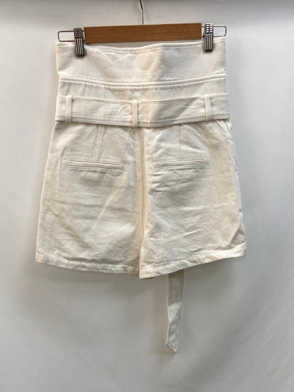 IRO.Shorts cortos blancos denim T.34