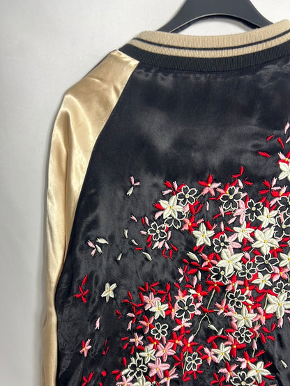 ZARA. Bomber reversible satinada. T M