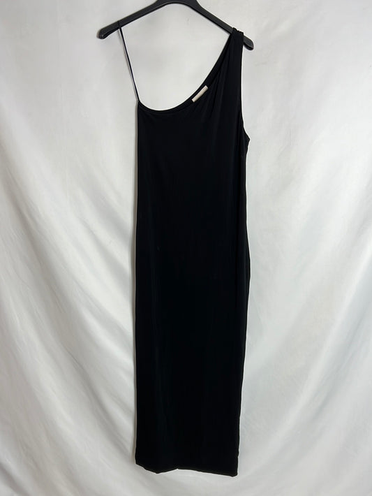 H&amp;M. Asymmetrical fitted midi dress. Size 38