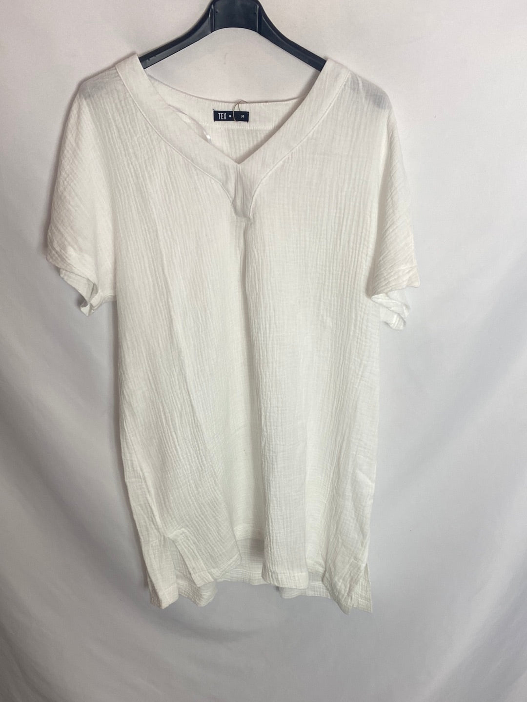 TEX. Short dress made of bamboo fabric. Tm