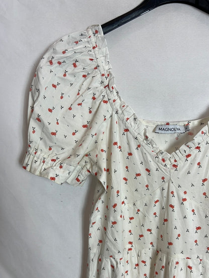 Long floral dress T.xs