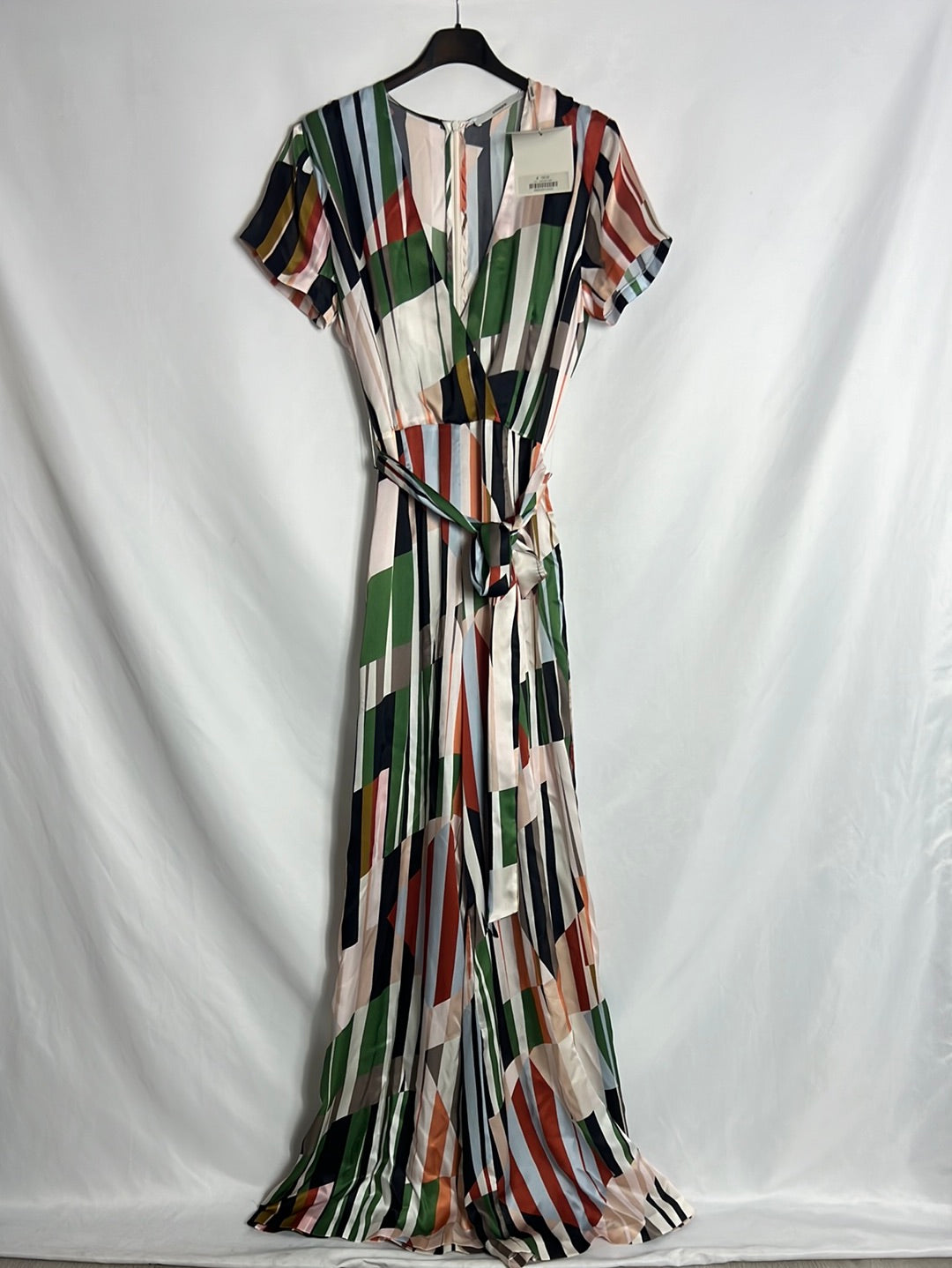 UTERQÜE. Mono largo estampado satinado. T M