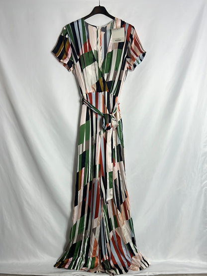 UTERQÜE. Mono largo estampado satinado. T M