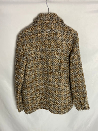 TOM TAILOR. Beige terry coat T.xs