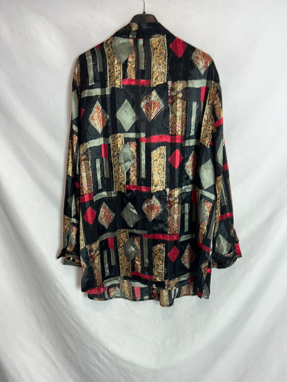 WALBUSH. Camisa fluida estilo vintage. T XL