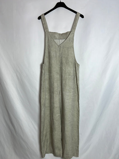 ZARA. Peto midi gris  efecto desgastado. T S