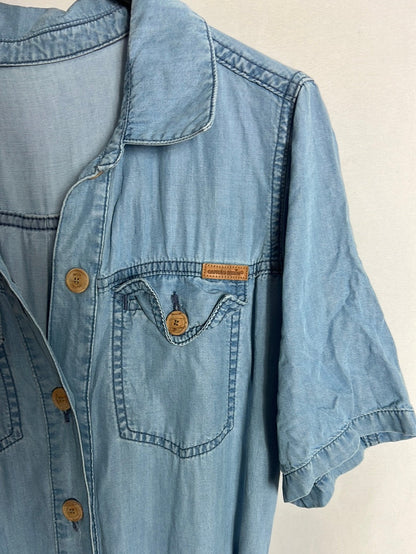 CAPITÁN DENIM. Mono largo denim T.M