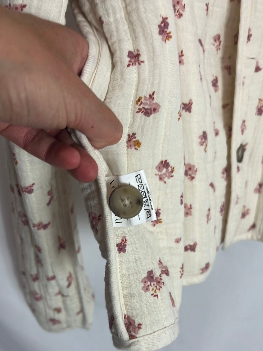 RITAVON. Reversible floral jacket. Size 36