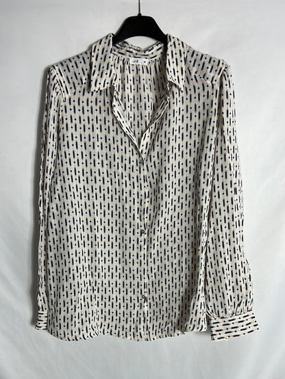 UNIT. White printed blouse. TM