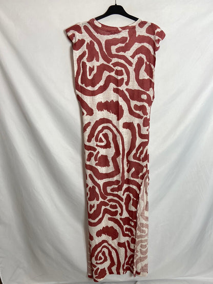 MR MOOD. Long linen dress Tu(s/m)