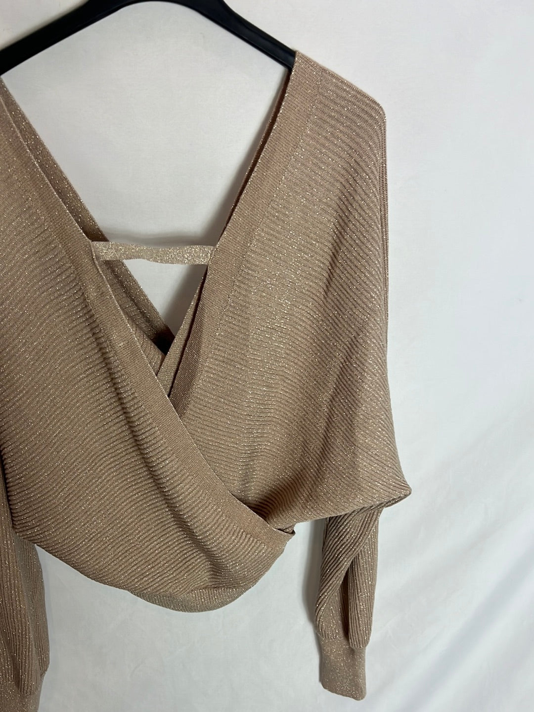 ZEPIA. Jerséi cruzado espalda descubierta. T.M