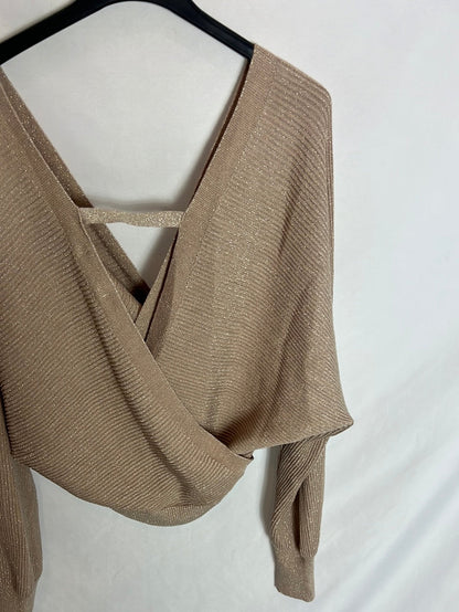 ZEPIA. Jerséi cruzado espalda descubierta. T.M